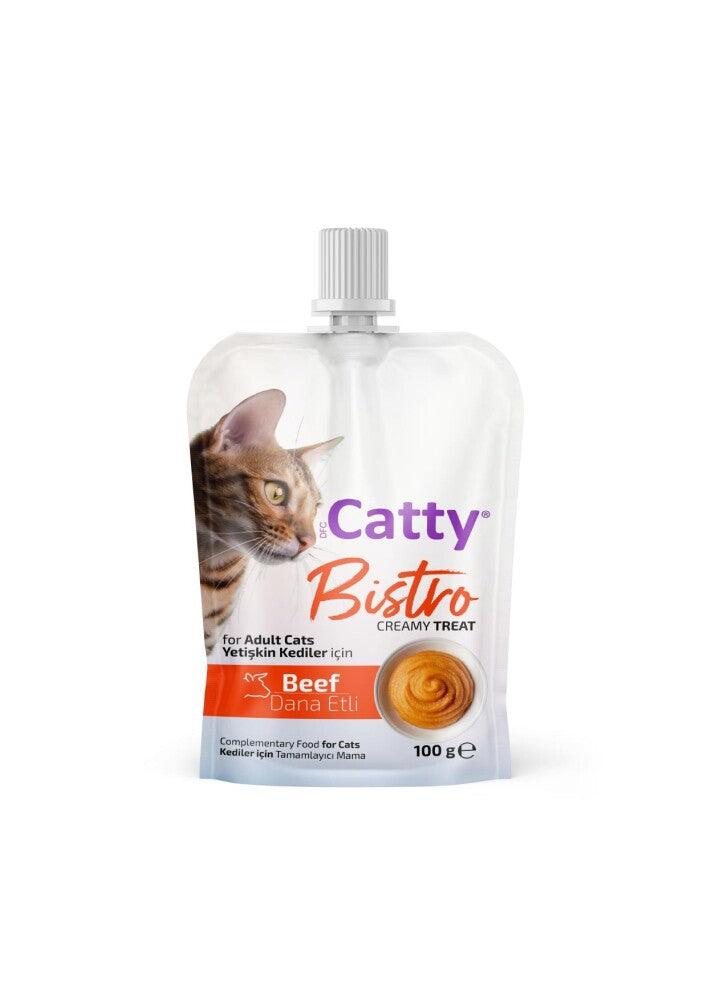 Catty Bistro Dana Etli Yetişkin Kedi Krema Ödülü 100 GR | SRC: Barcode: 8680542872529